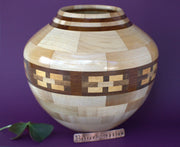 Vase, large segmented