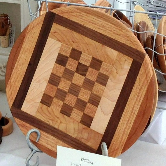 Platters, large segmented